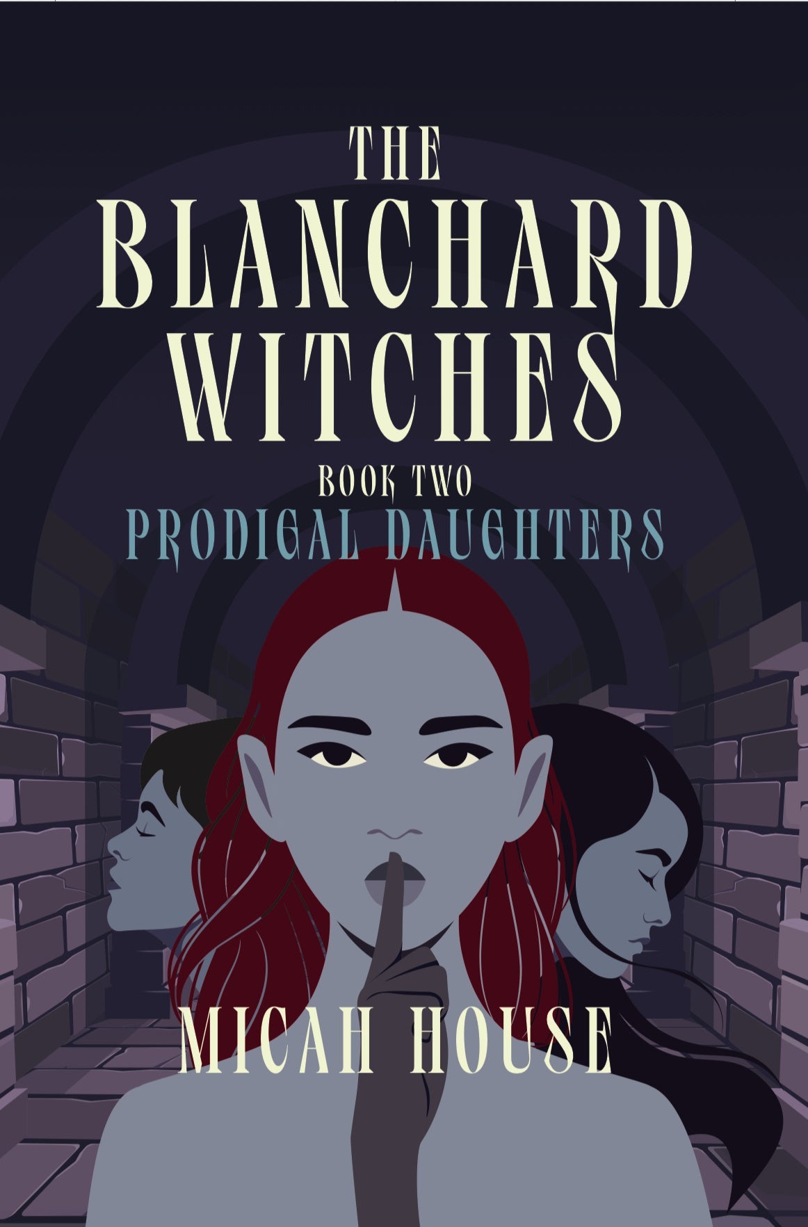 Prodigal Daughters Blanchard Witches Book Two Southern Gothic fantasy paperback cover