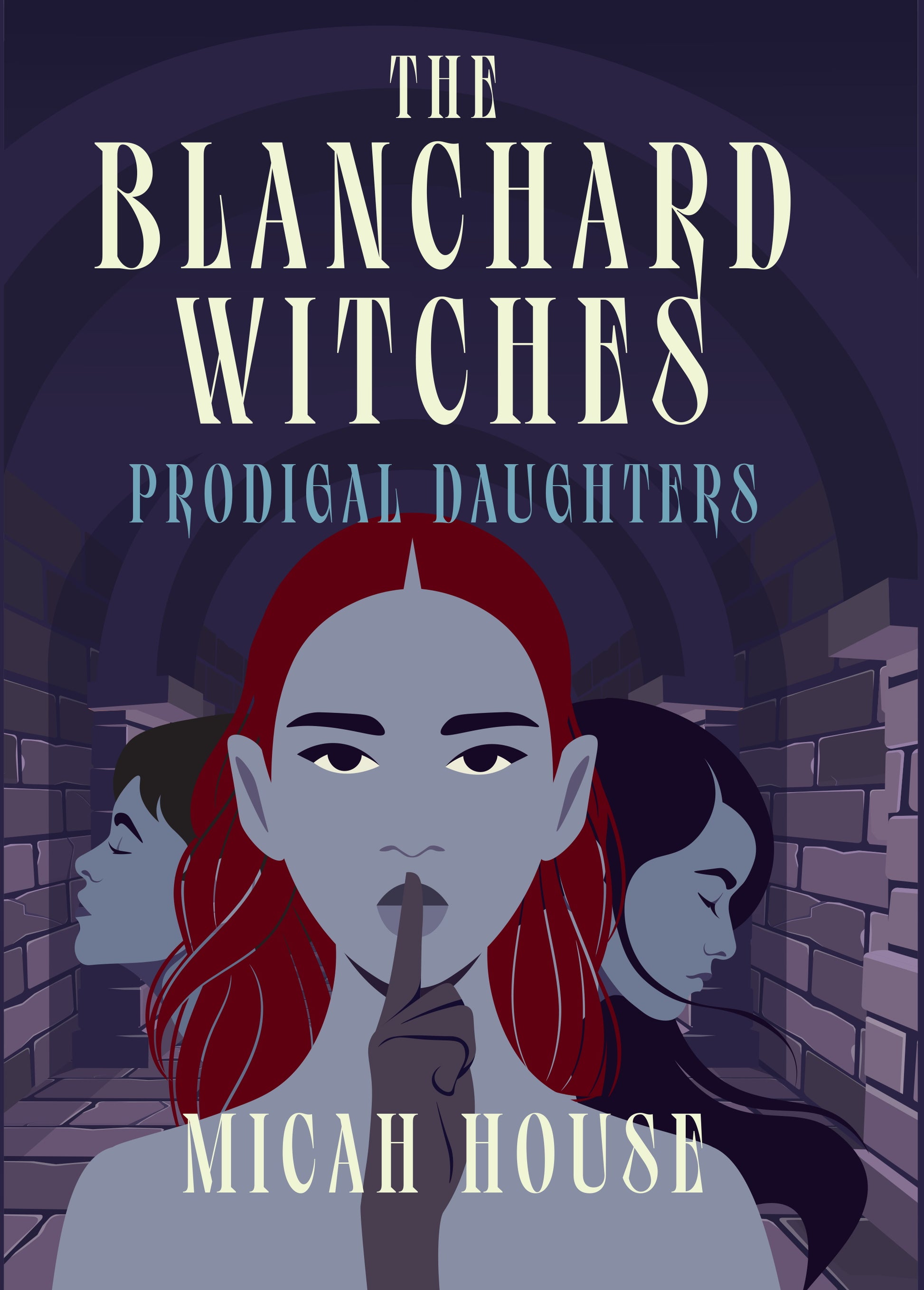 Prodigal Daughters Blanchard Witches Book Two Southern Gothic fantasy paperback cover
